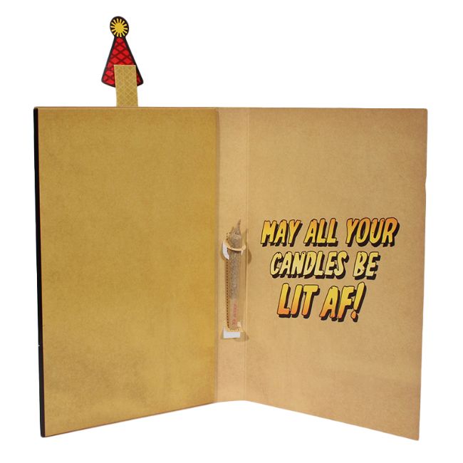 RAW POP-UP BIRTHDAY CARD PACK OF 5