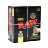RAW BLACK CLASSIC PAPER (25 PACKS PER BOX)