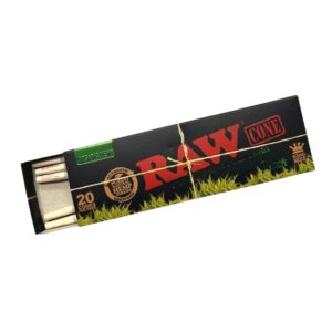 xr:d:DAFYCMC0vrQ:521,j:48063338398,t:23030319 RAW BLACK ORGANIC KING SIZE CONES SINGLE 20 CONES PER PACK