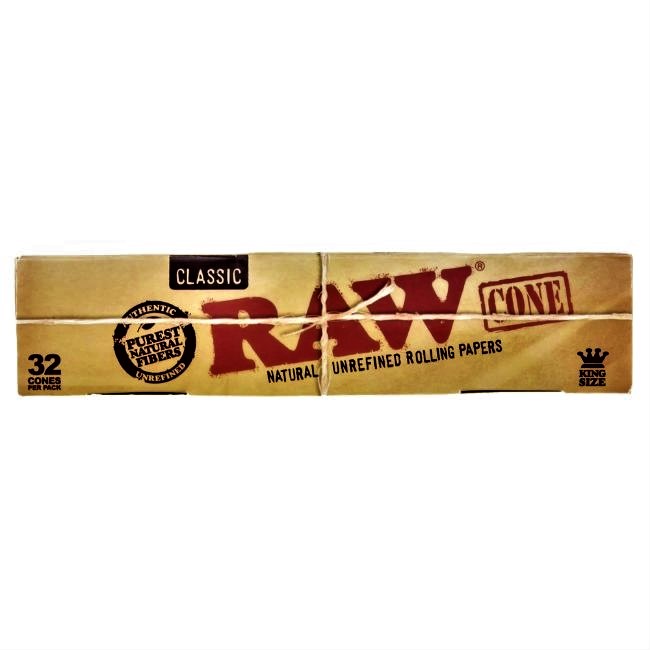 RAW CONES 32 CONES PER PACK SINGLE
