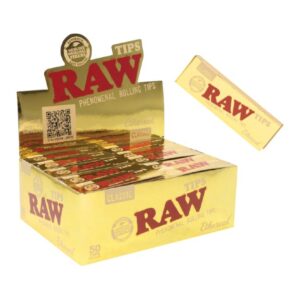 RAWETHETIPS50CT01 RAW CLASSIC ETHEREAL ROLLING TIPS 50CT/ BOX