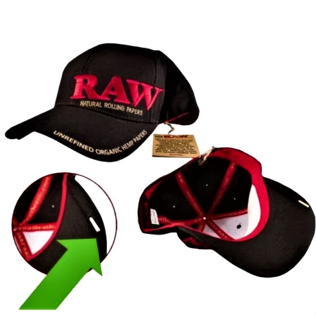 RAW BASEBALL POKER HOLDER CAP / HAT