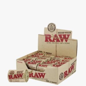 RAWHEMPWICK10FT RAW HEMP WICK 10FT / 3 METERS 40CT/ BOX