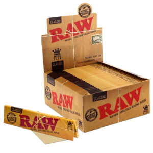 RAW KING SIZE SLIM ROLLING PAPERS 50 PER BOX RAW KING SIZE SLIM ROLLING PAPERS 50 PER BOX
