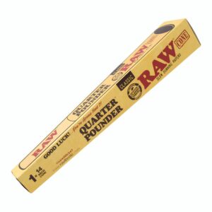 RAW CLASSIC QUARTER POUNDER 14INCH CONE 1CT ( NEW ITEM FROM RAW COMPANY)