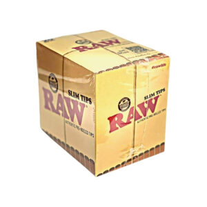 RAWSLIMT RAW SLIM TIPS PRE-ROLLED 5MM 20PER BOX