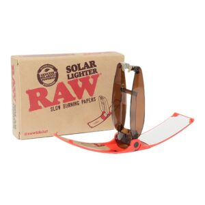 RAW RED GENUINE SOLARIFIC POWERED SOLAR LIGHTER