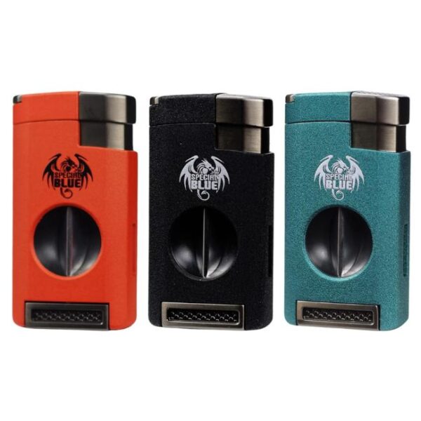 SPECIAL BLUE CATALYST PRO TRIPLE FLAME CIGAR CUTTER TORCH LIGHTER