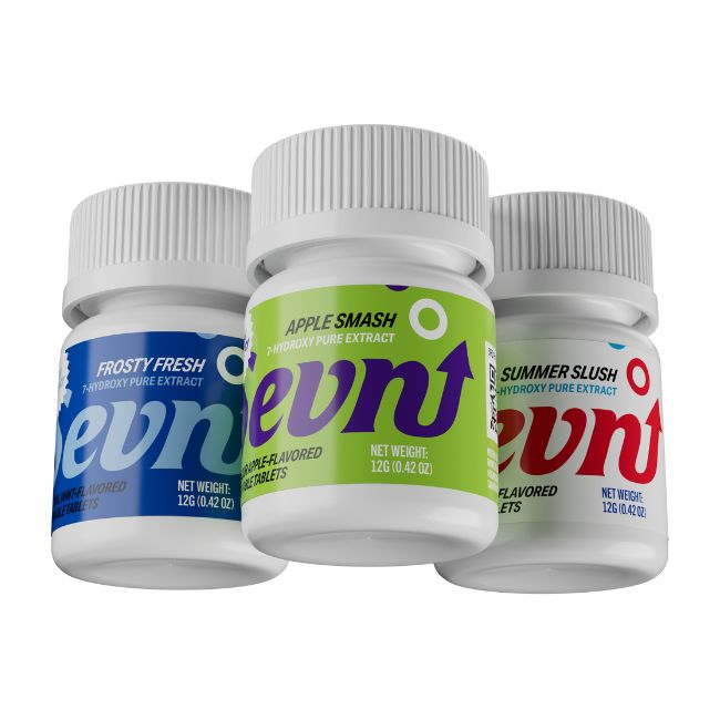SEVN 7-HYDROXY PURE EXTRACT HIGH POTENCY 40MG PER TABLET 20CT/ JAR