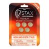STAX 7-HYDROXY PREMIUM KRATOM ALKALOIDS 100MG PER TABLET 5CT/10PK
