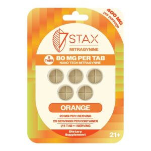 STAX NANO TECH MITRAGYNINE 80MG PER TABLET 5CT/10PK (FLORIDA COMPLIANT) STAX NANO TECH MITRAGYNINE 80MG PER TABLET 5CT/10PK (FLORIDA COMPLIANT)