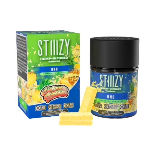 STIIIZY HHC HEMP INFUSED 750MG GUMMIES 10CT/ BOX