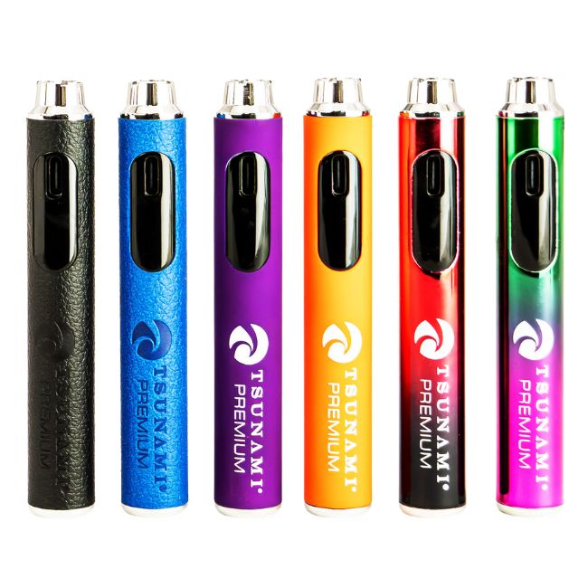 TSUNAMI FORCE DIGITAL DISPLAY 650mAH BATTERY ASSORTED COLOR 24CT/ BOX (B-1000)