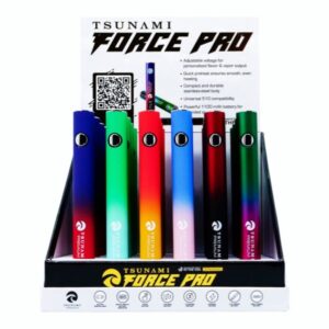 TSFORCEPRO110011 TSUNAMI FORCE PRO 1100mAH BATTERY ASSORTED COLOR 24CT/ BOX (B-1044)