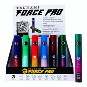 TSFORCEPRO65011 TSUNAMI FORCE PRO 650mAH BATTERY ASSORTED COLOR 24CT/ BOX (B-1043)
