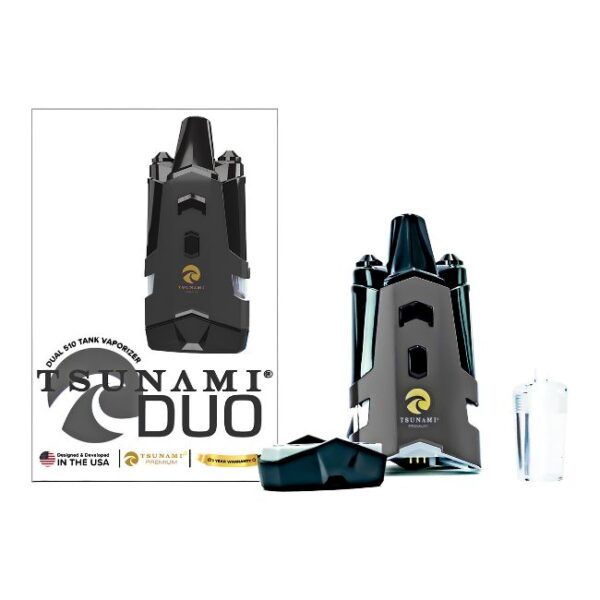 TSUNAMI DUO 600mAH DUAL 510 TANK VAPORIZER KIT