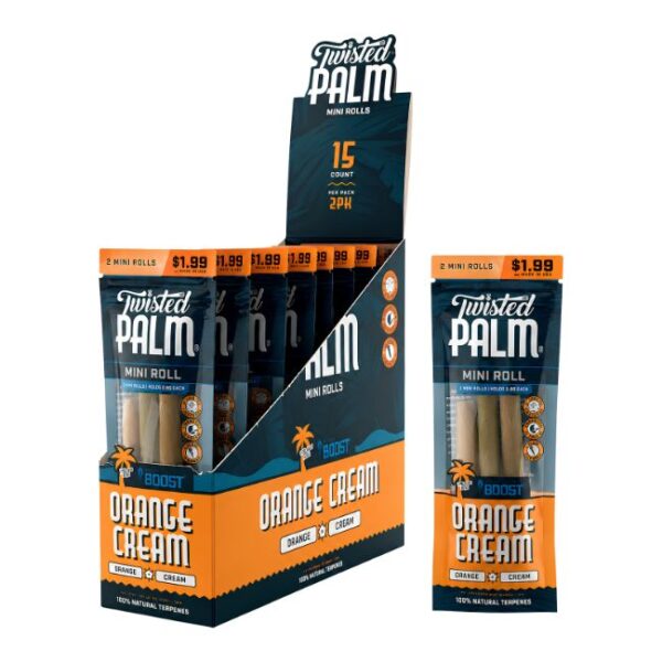 TWISTED PALM 2 MINI ROLLS 2PK 15CT/ BOX (PRE PRICED $1.99)