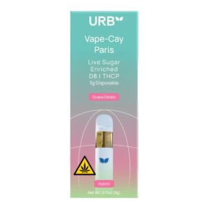 URB VAPE-CAY PARIS D8 + THCP LIVE SUGAR 3GM DISPO 6CT/ BOX URB VAPE-CAY PARIS D8 + THCP LIVE SUGAR 3GM DISPO 6CT/ BOX