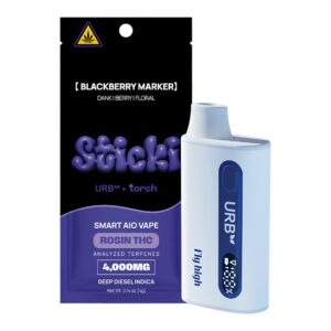URB X TORCH STICKI ROSIN THC SMART AIO VAPE 4GM DISPO 6CT/ BOX