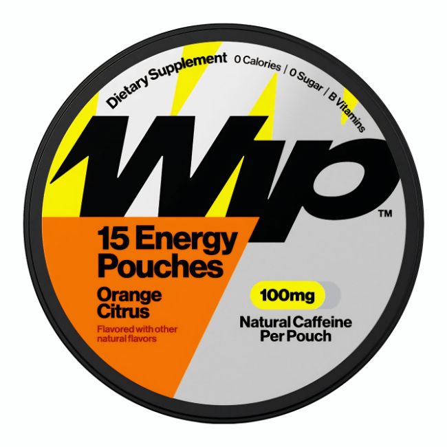WIP CAFFEINE ENERGY 10 POUCHES PER CAN 5CT/ BOX