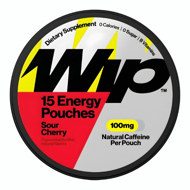 WIP CAFFEINE ENERGY 10 POUCHES PER CAN 5CT/ BOX