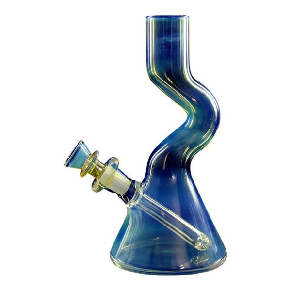 7.5'' PHOENIXSTAR GLASS SILVER FUMED WATER PIPE