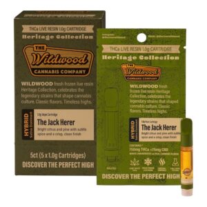 WOODSTOCK / WILDWOOD HERITAGE COLLECTION THCA LIVE RESIN 1GM CART 5CT/ BOX
