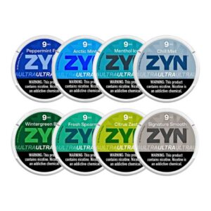ZYN ULTRA NIC – 5 CANS / PACK “20 POUCHES PER CAN” ZYN ULTRA NIC - 5 CANS / PACK "20 POUCHES PER CAN"